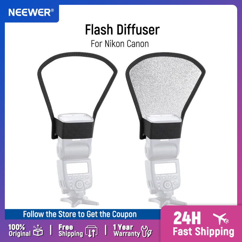 Neewer Flash Diffuser Silver/W - Tasmota Flash Tool review and price