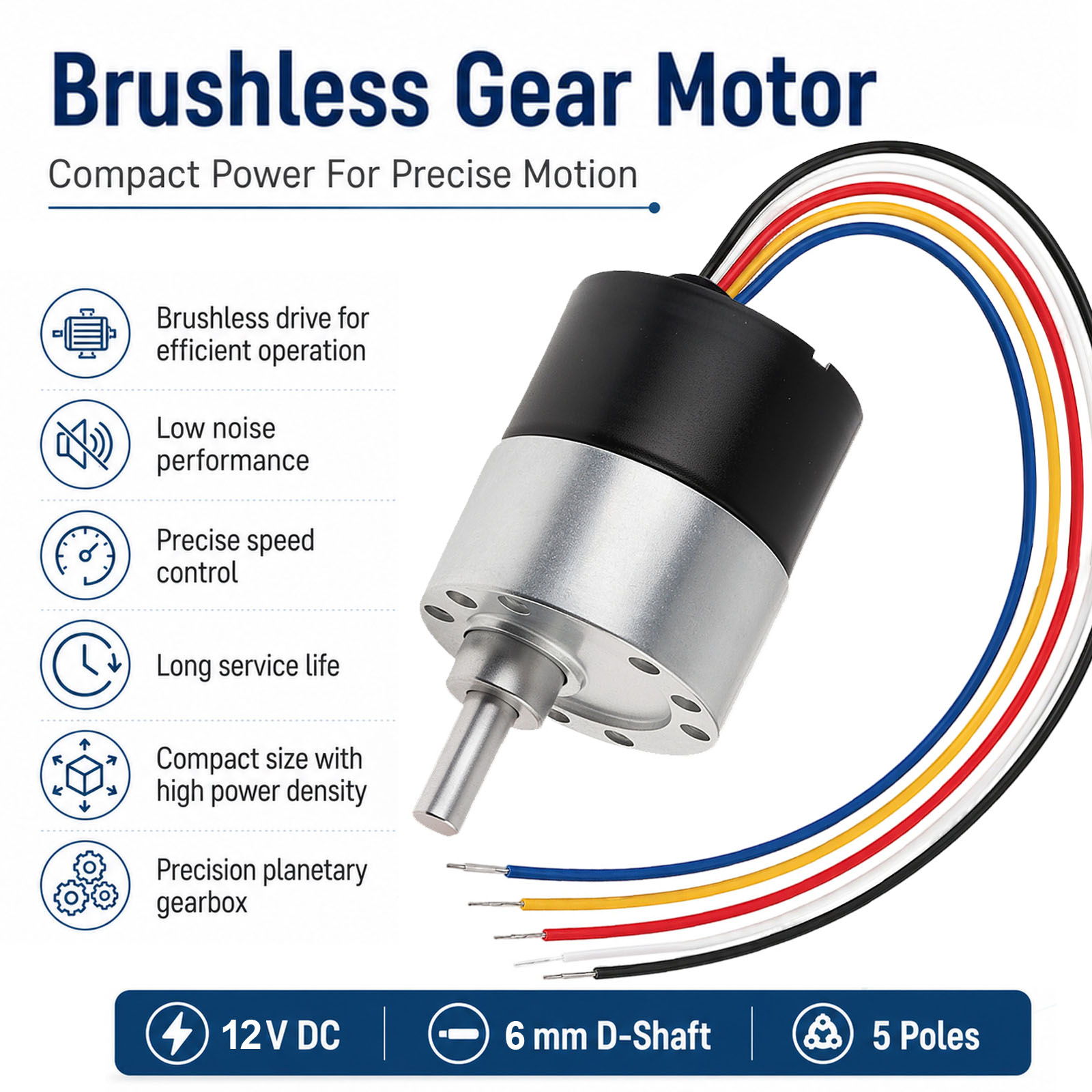 Micro Brushless Gear Motor 12V - Home Automation Diy Projects review and price