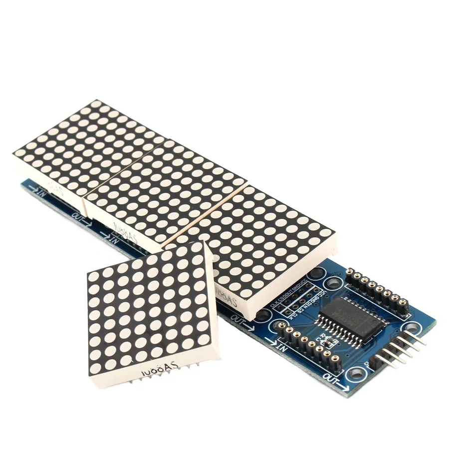 MAX7219 Dot Matrix Module 4 in - Rgb Led Matrix 8X8 review and price